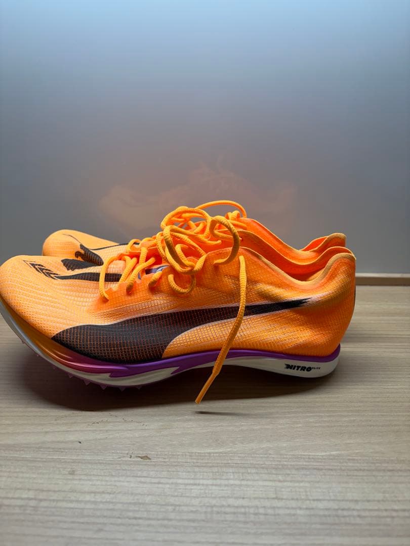 【未使用品】PUMA プーマ ミッドディスタンス ニトロ エリート 3 24.0