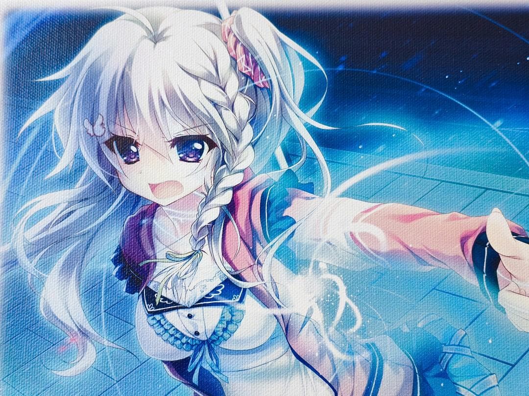 和泉つばす 9-nine- コラボカフェ キャンバスアート 新海天