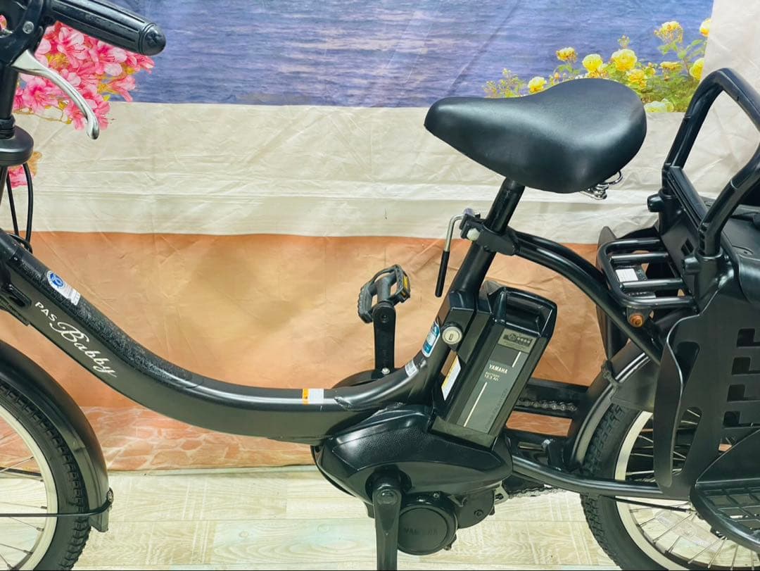 人気モデル！パスバビー12AH⭐️ヤマハ子供乗せ電動アシスト自転車Y3608
