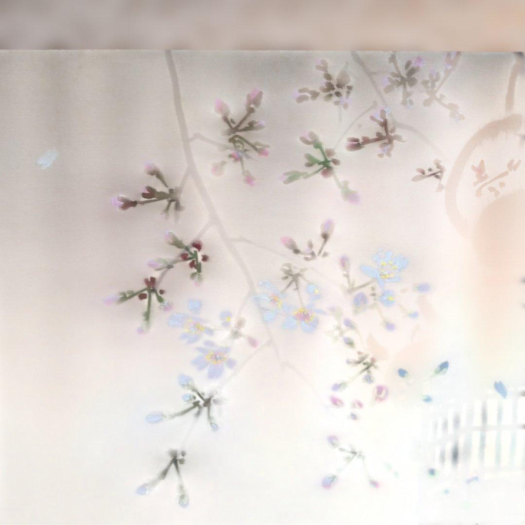 今井景樹　　春宵(桜) 掛軸