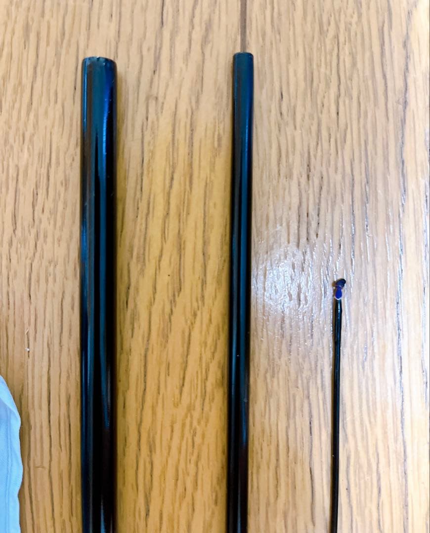 美品 超希少 紀州竹竿　名匠　五郎　中硬　紅葉握り　8.2尺