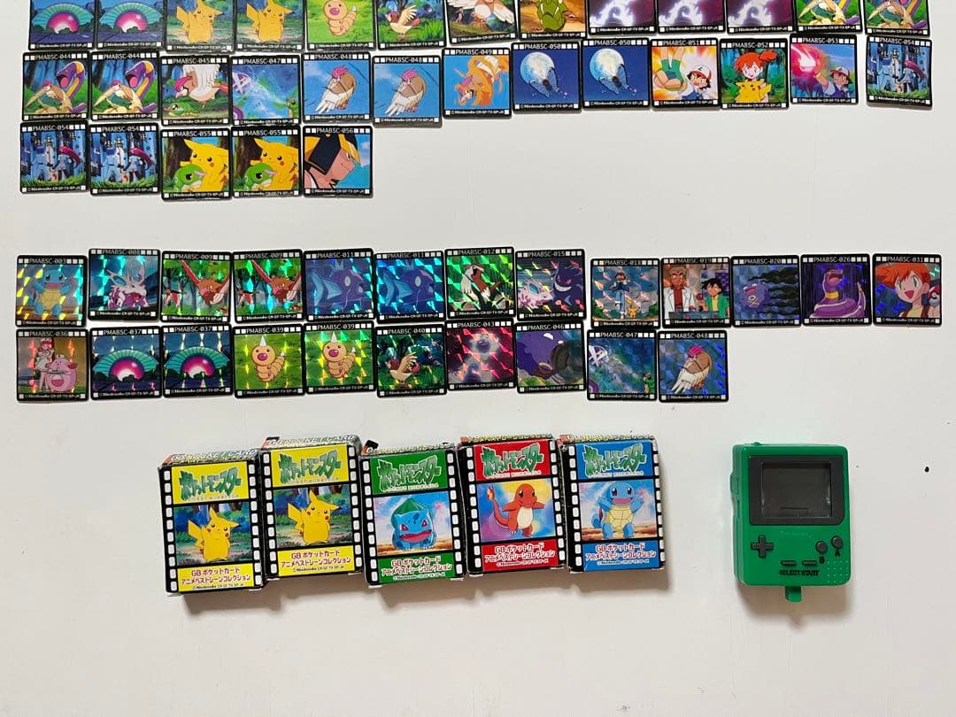 119枚　ポケットモンスター GBポケットカード アニメベストシーンコレクション