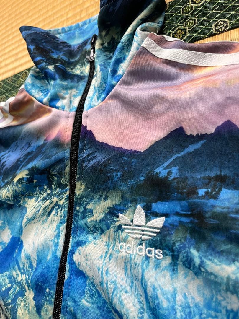 希少限定品adidas 雪山柄 アディダス ファイヤーバード トラックジャケット