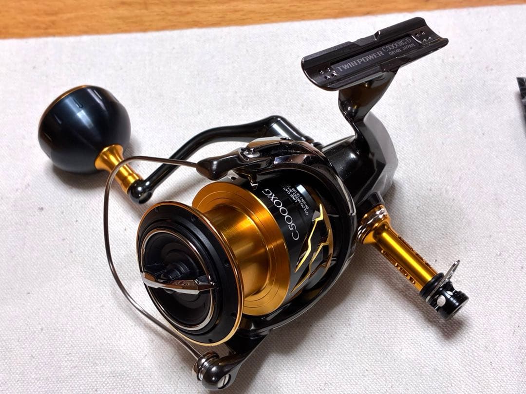 【期間限定】シマノ リール20ツインパワー C5000XG【カスタム品】