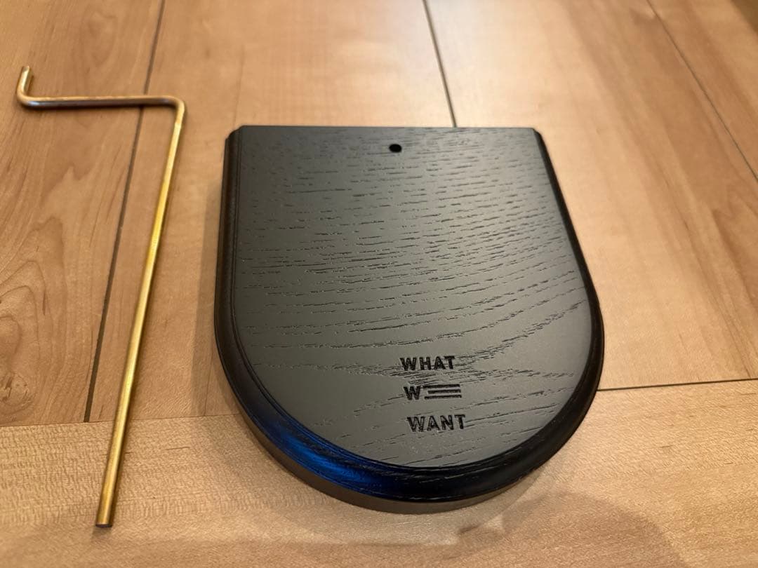 WHAT WE WANT 漢の漆黒　GOALSTAND
