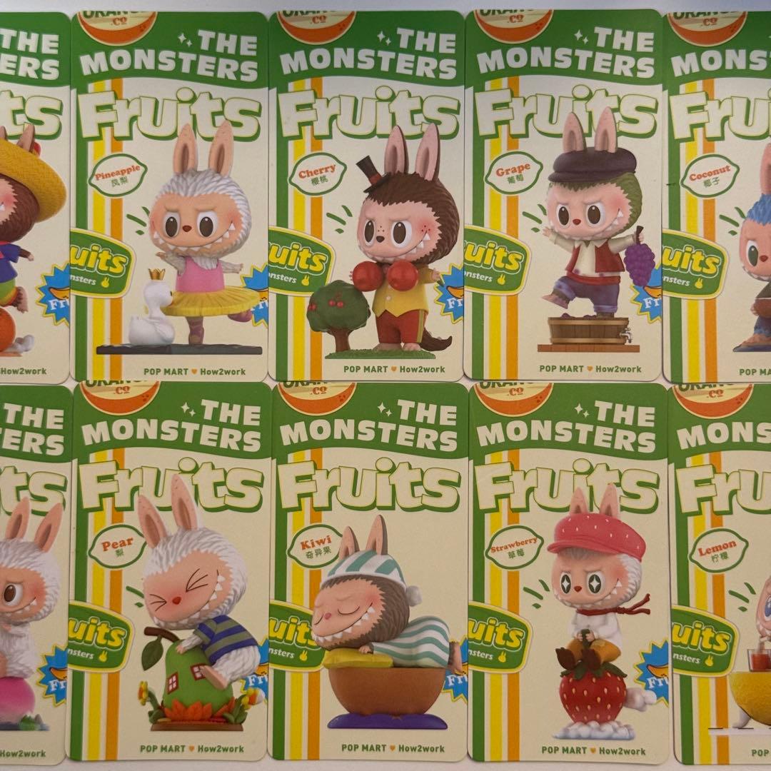 【廃盤・日本未発売】POPMARTラブブLABUBUフルーツシリーズFruits