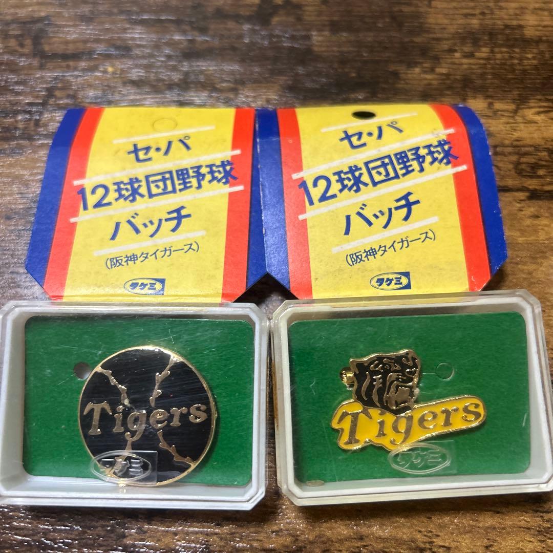 タケミ　セ・パ12球団野球バッチ　10個セット
