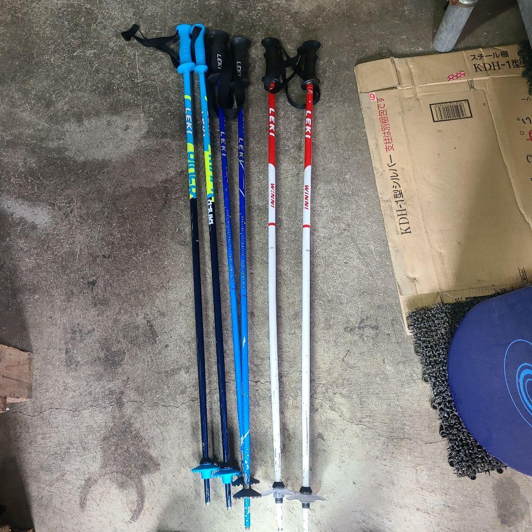 LEKI レキ ストック 100cm 3本セット