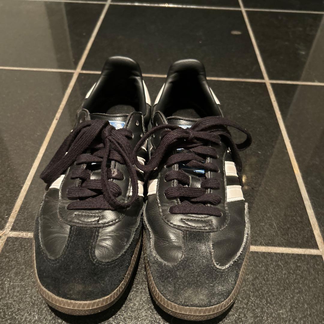 adidas Samba 黒/白 スニーカー27センチ