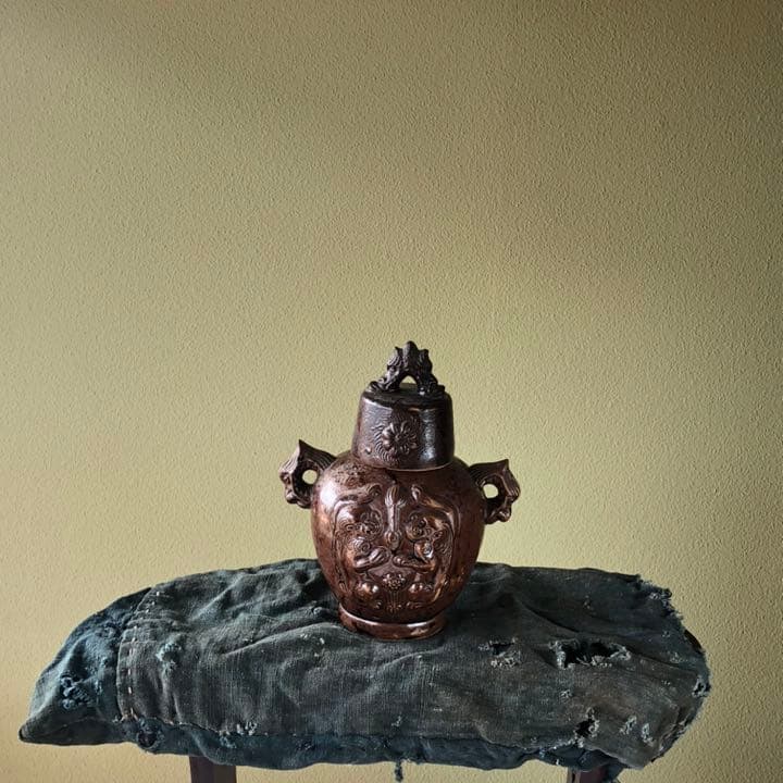 美里焼壺