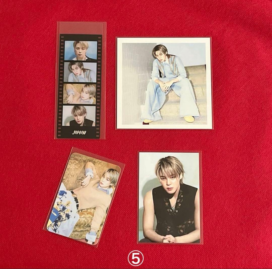 BTS ロングステッカー・ブックマーク・ホログラム両面フォトカード♡Jimin