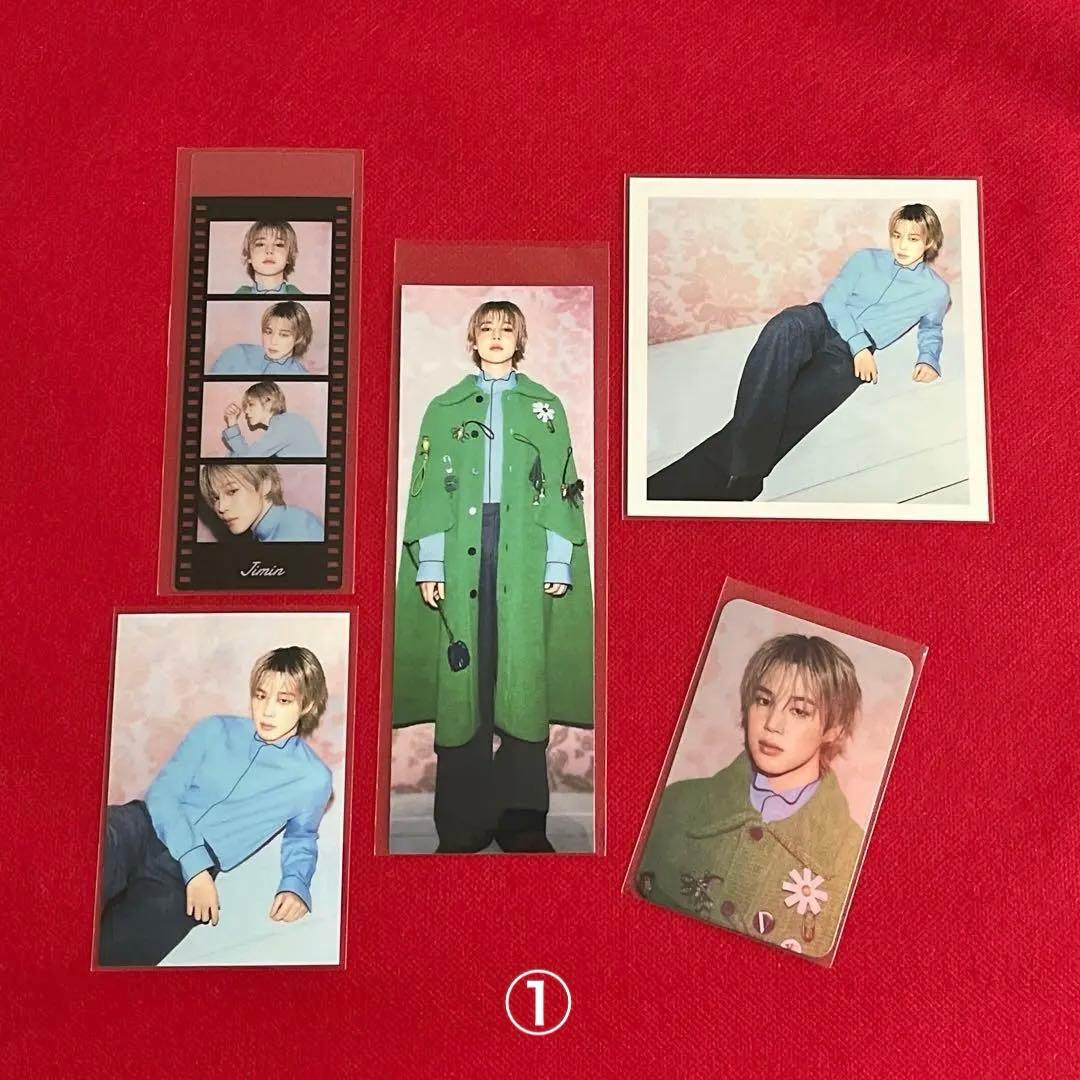 BTS ロングステッカー・ブックマーク・ホログラム両面フォトカード♡Jimin