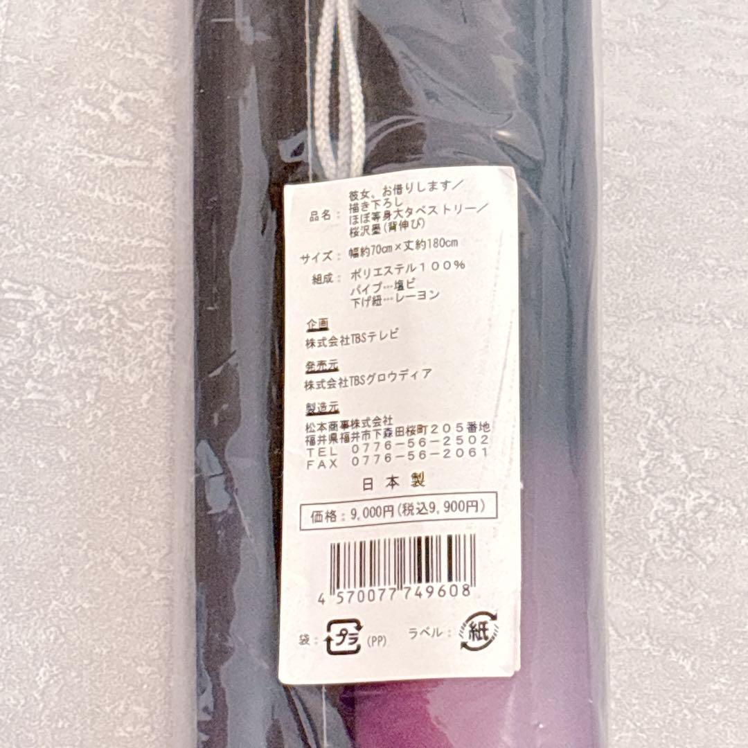 彼女お借りします かのかり 限定 等身大 タペストリー 桜沢墨 背伸び