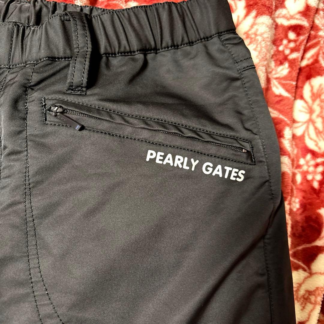美品　パーリーゲイツ　パンツ　黒　ブラック　M〜L ゴルフ