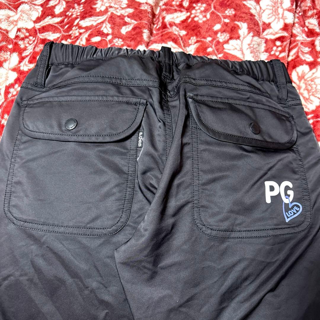 美品　パーリーゲイツ　パンツ　黒　ブラック　M〜L ゴルフ
