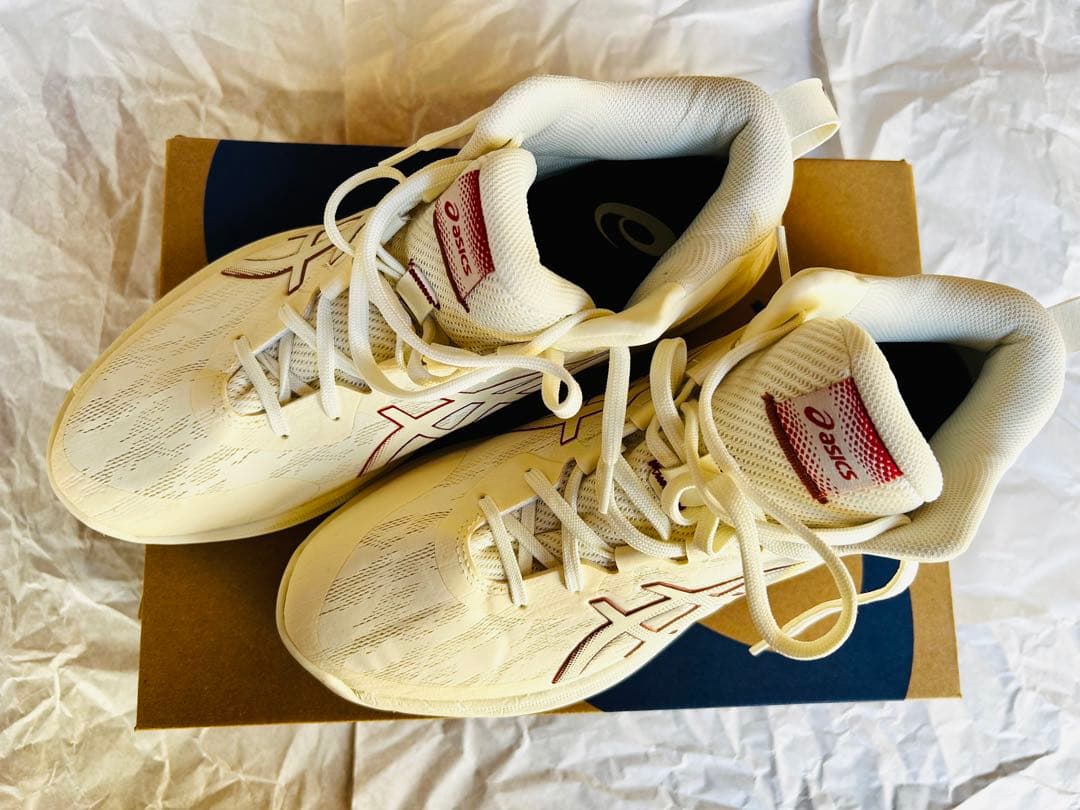 asics バスケットボールシューズ ホワイト