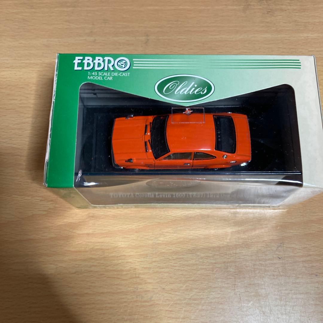 EBBRO トヨタ コロナ レビン 1600 (TE27) オレンジ