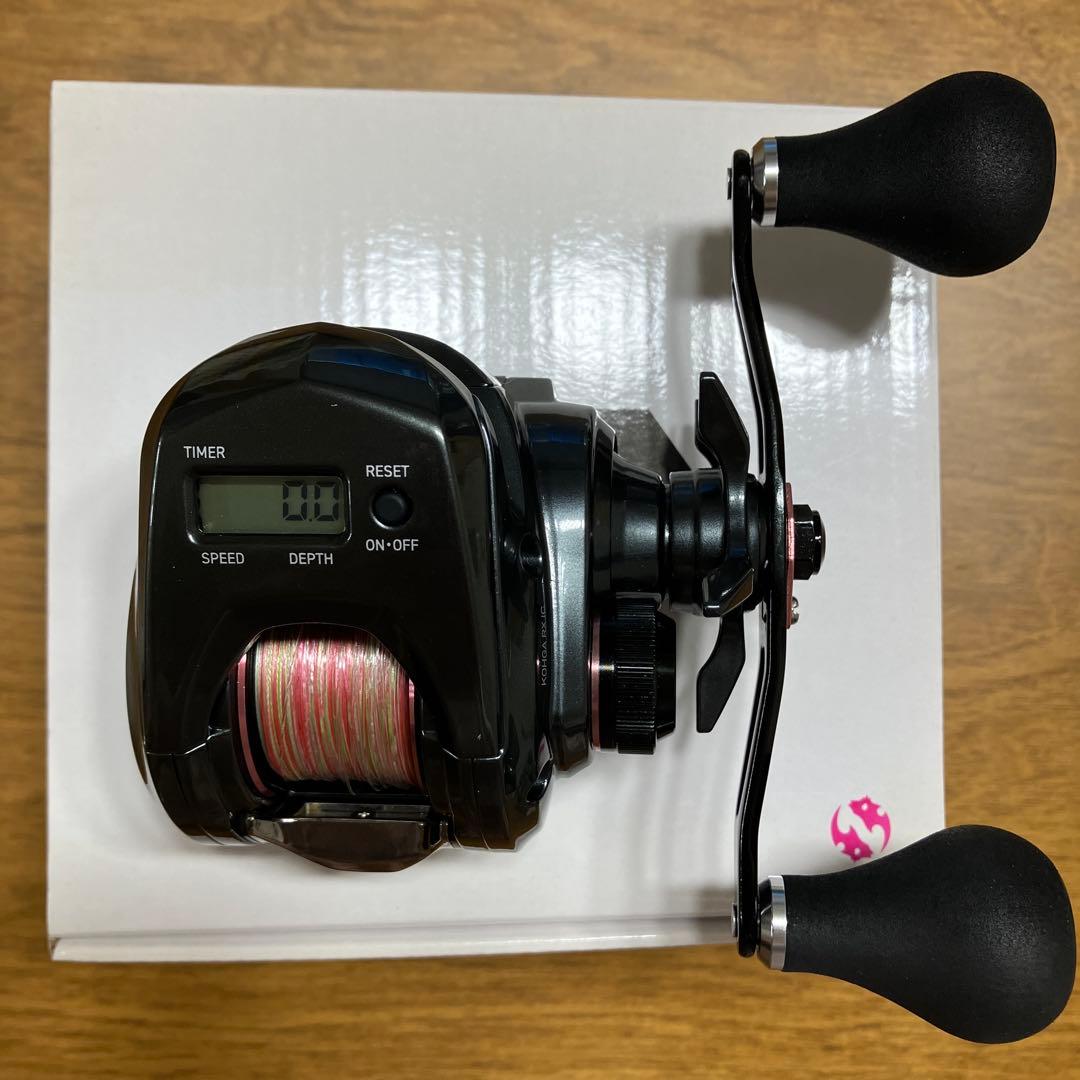 25 紅牙 KOHGA RX IC150P 右 ベイトリール 鯛ラバ ダイワ