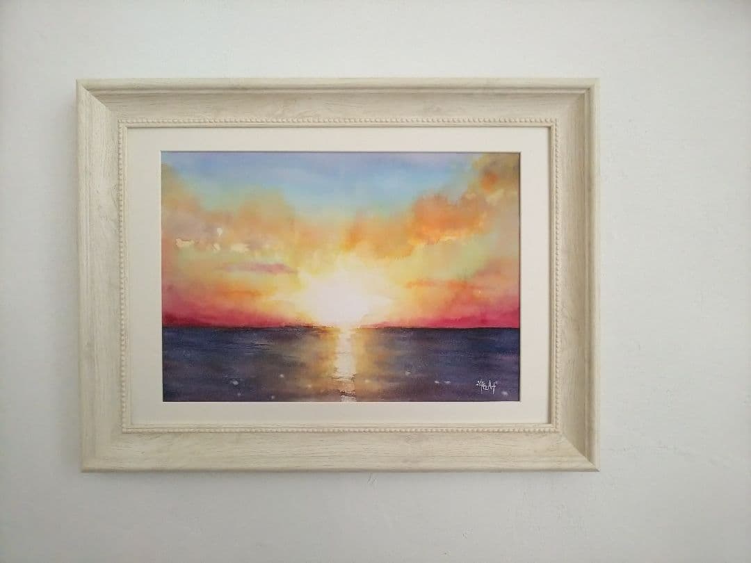 癒しの水彩925 sunrise