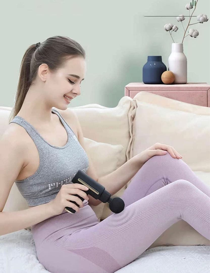 筋膜リリース ミニ 4種類のヘッド付き 軽量 コンパクト 小型 トレーニング