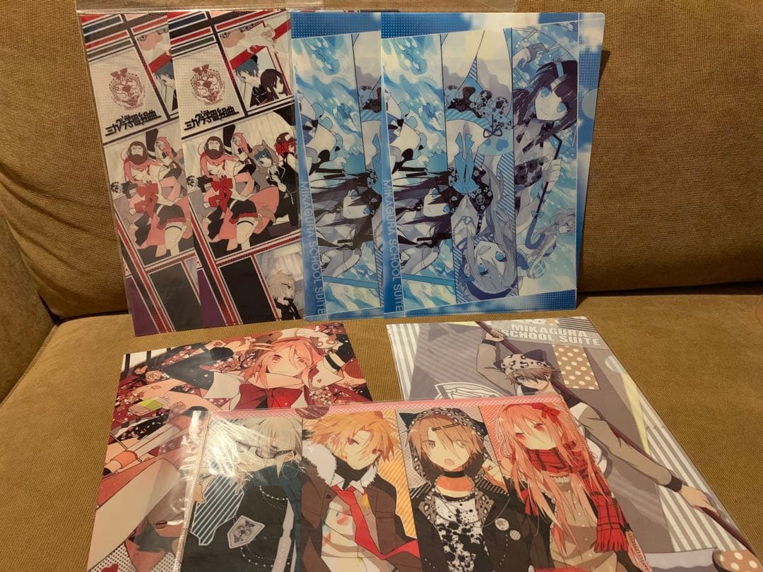 【一部未開封】ボーカロイド、ミカグラ学園組曲等　クリアファイル　まとめ売り