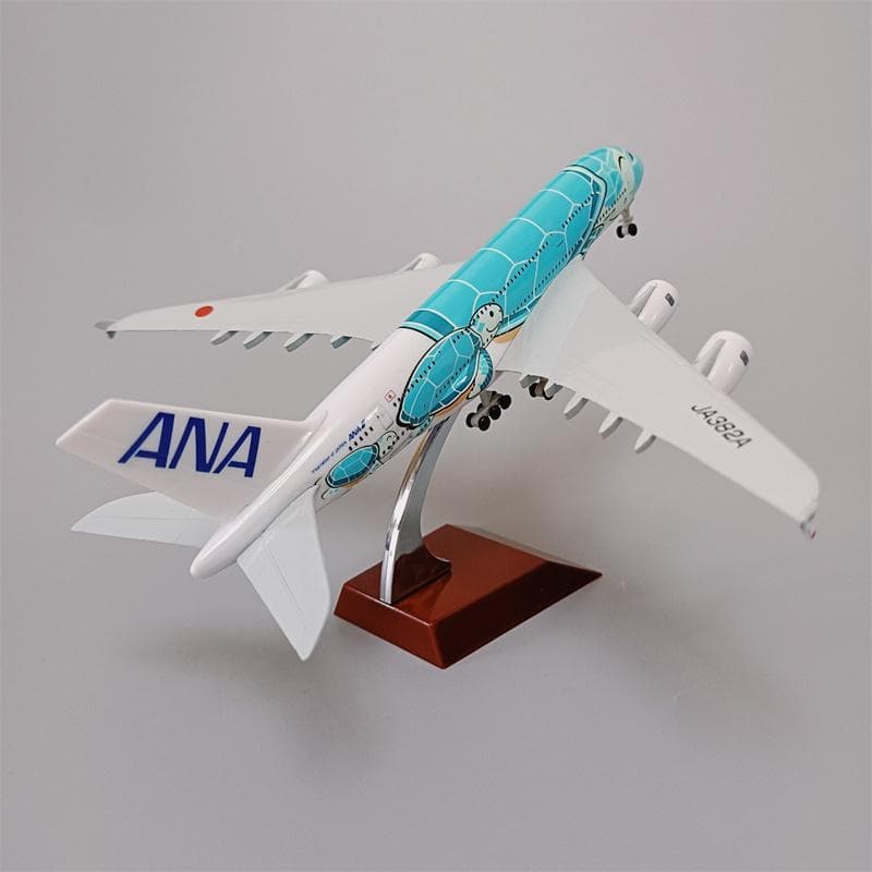 ☆JA382A★ANA全日空A380フライングホヌ２号機ダイヤキャストモデル☆