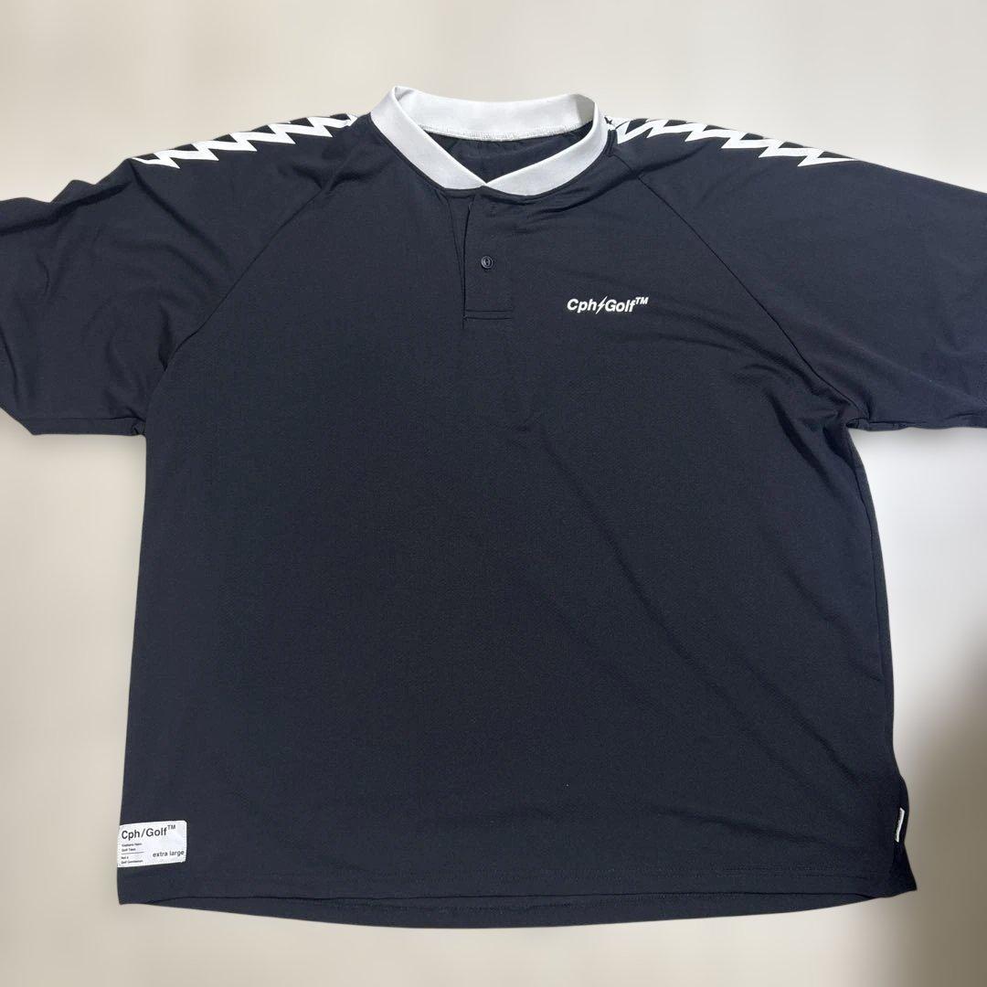 Cph/Golf™ ポロシャツ 黒