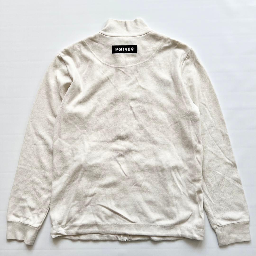 PEARLY GATES パーリーゲイツ　フリース　ロゴ　ハイネック　ジャケット