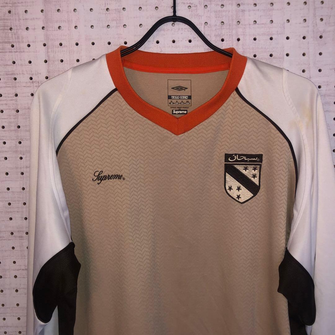 OLD supreme UMBRO サッカーシャツ　XXL アラブロゴ　刺繍