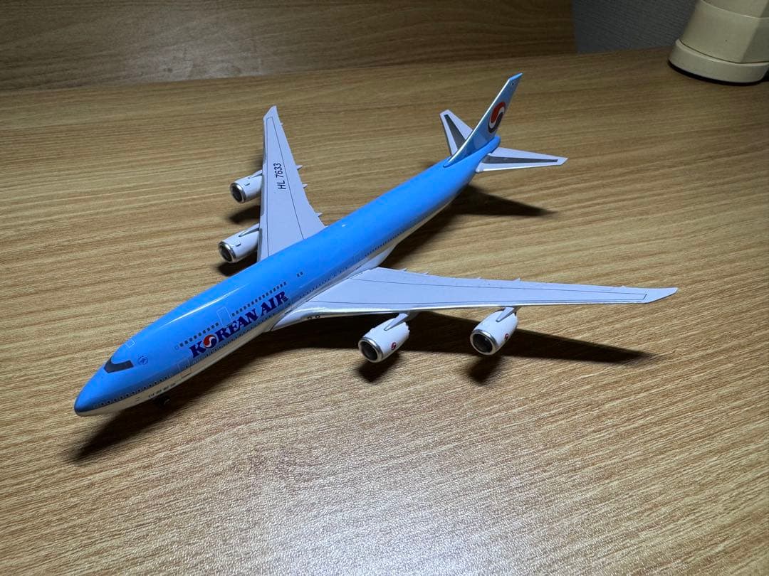 大韓航空　Korean Air 747-8 ダイキャスト1/400
