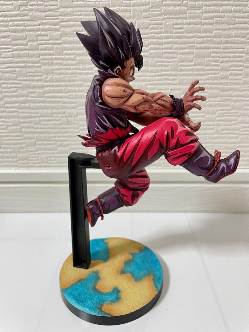 ドラゴンボール フィギュア 孫悟空 界王拳風 リペイント 二次元塗装