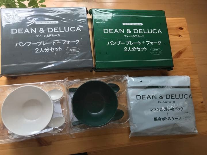 値下げ❣️GLOW ８月号 DEAN&DELUCA 全5セット
