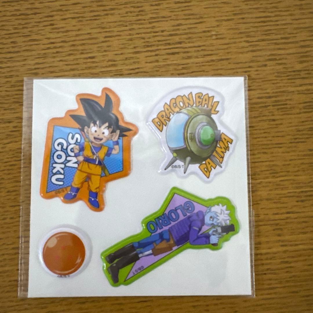 ぷっくりシール全7種コンプリート ドラゴンボールDAIMAコラボセット