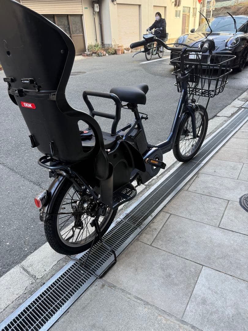 子供乗せ　パナソニック　 電動アシスト自転車 チャイルドシート付き