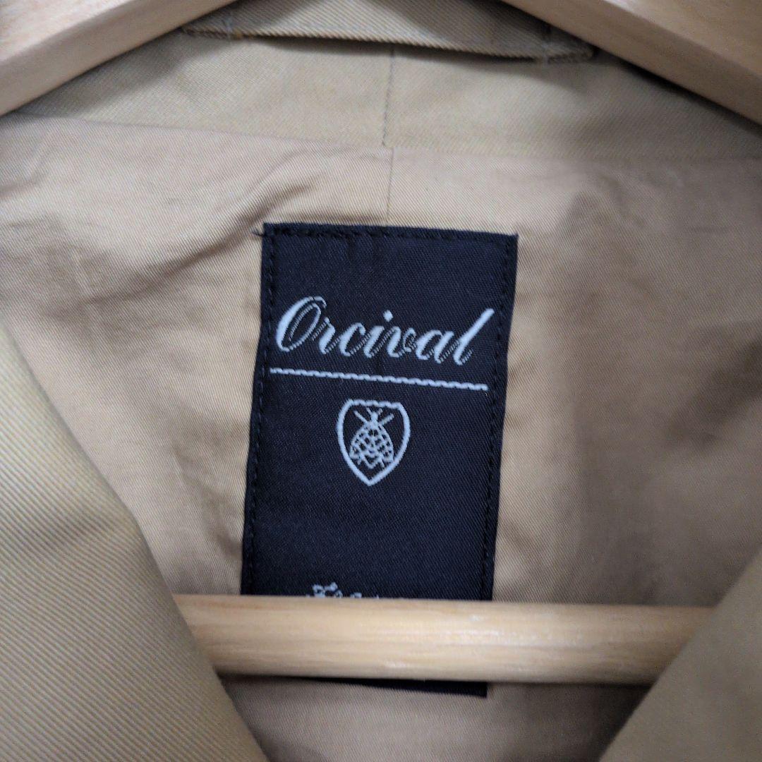 Orcival ベージュ ステンカラーコート