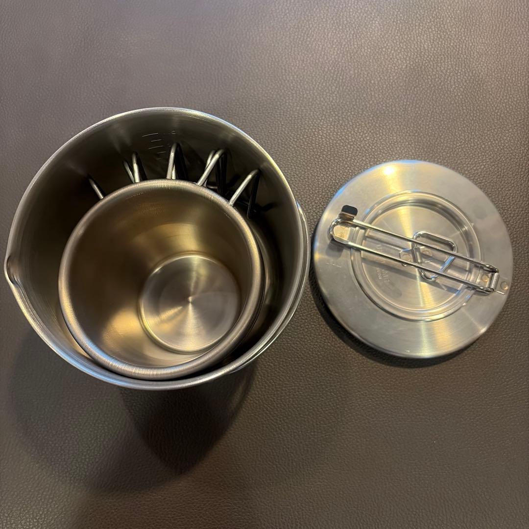 UNIFLAME クッカー　カップ4個　セット