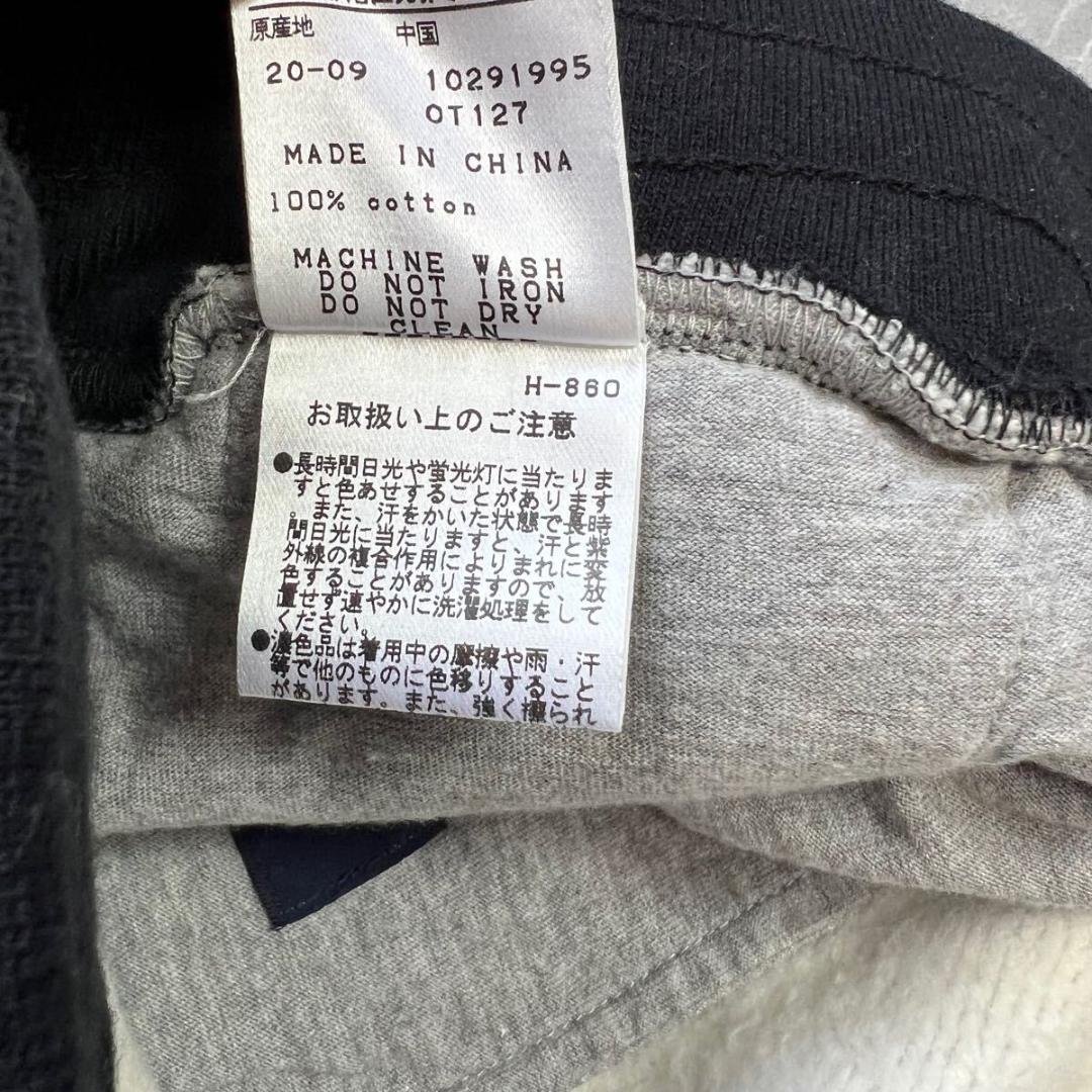 美品　XL　パーリーゲイツ　ジョガーパンツ　裏起毛　秋冬　スター　ゴルフ　グレー