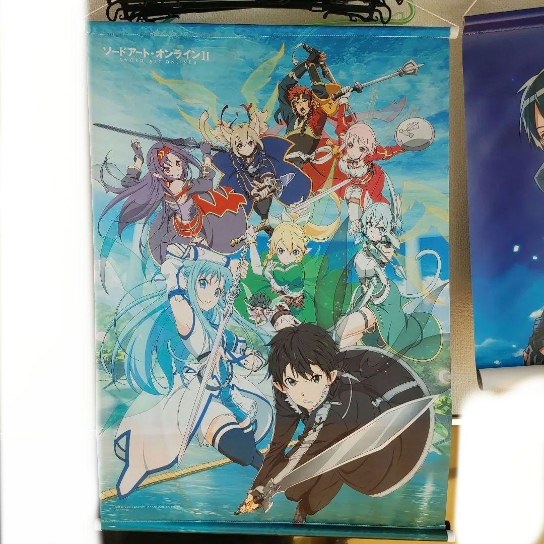 3/8まで　SAO　ソードアート・オンライン　タペストリー　まとめ売り