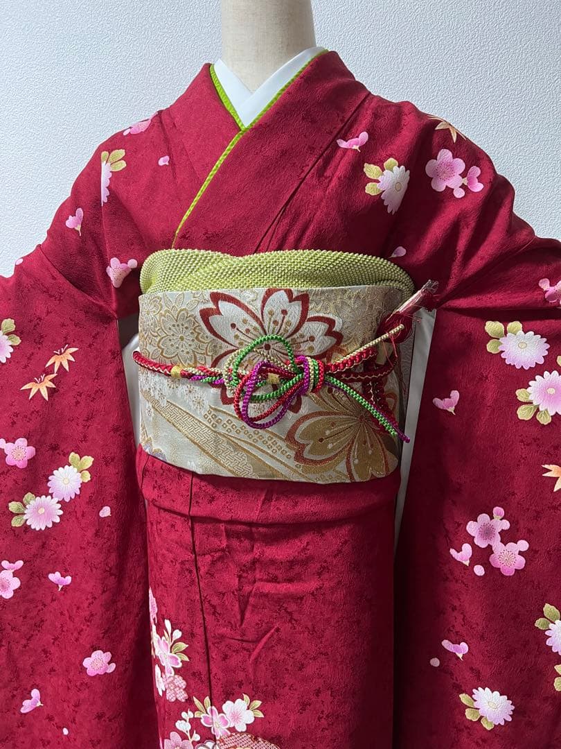 正絹振袖一式6点セット　トールサイズ