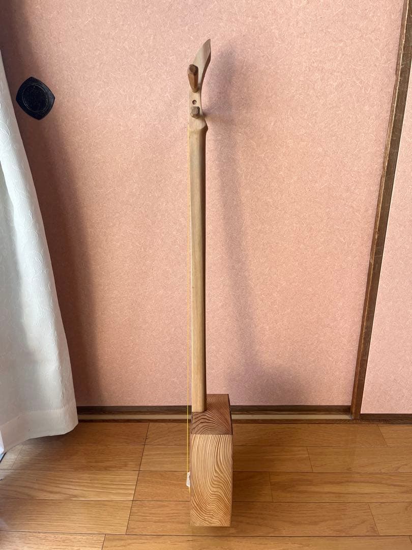 ゴッタン 希少 三味線本体 木製 屋久杉 3弦 四角形