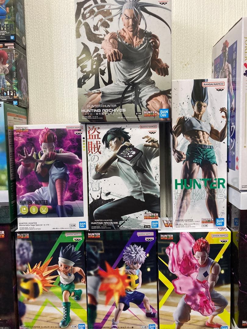 【週末特価】HUNTER×HUNTER プライズフィギュア まとめ売り