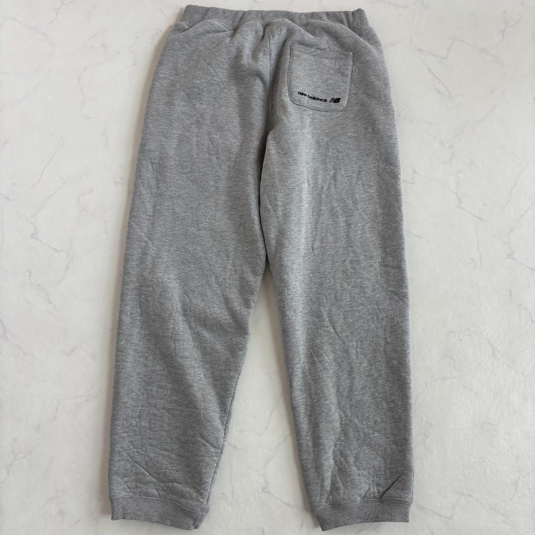 New Balance 裏ボアセットアップ ロゴ グレー L（C875）