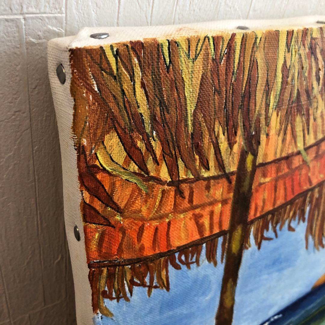 絵画　風景画　油絵　P10  リゾート