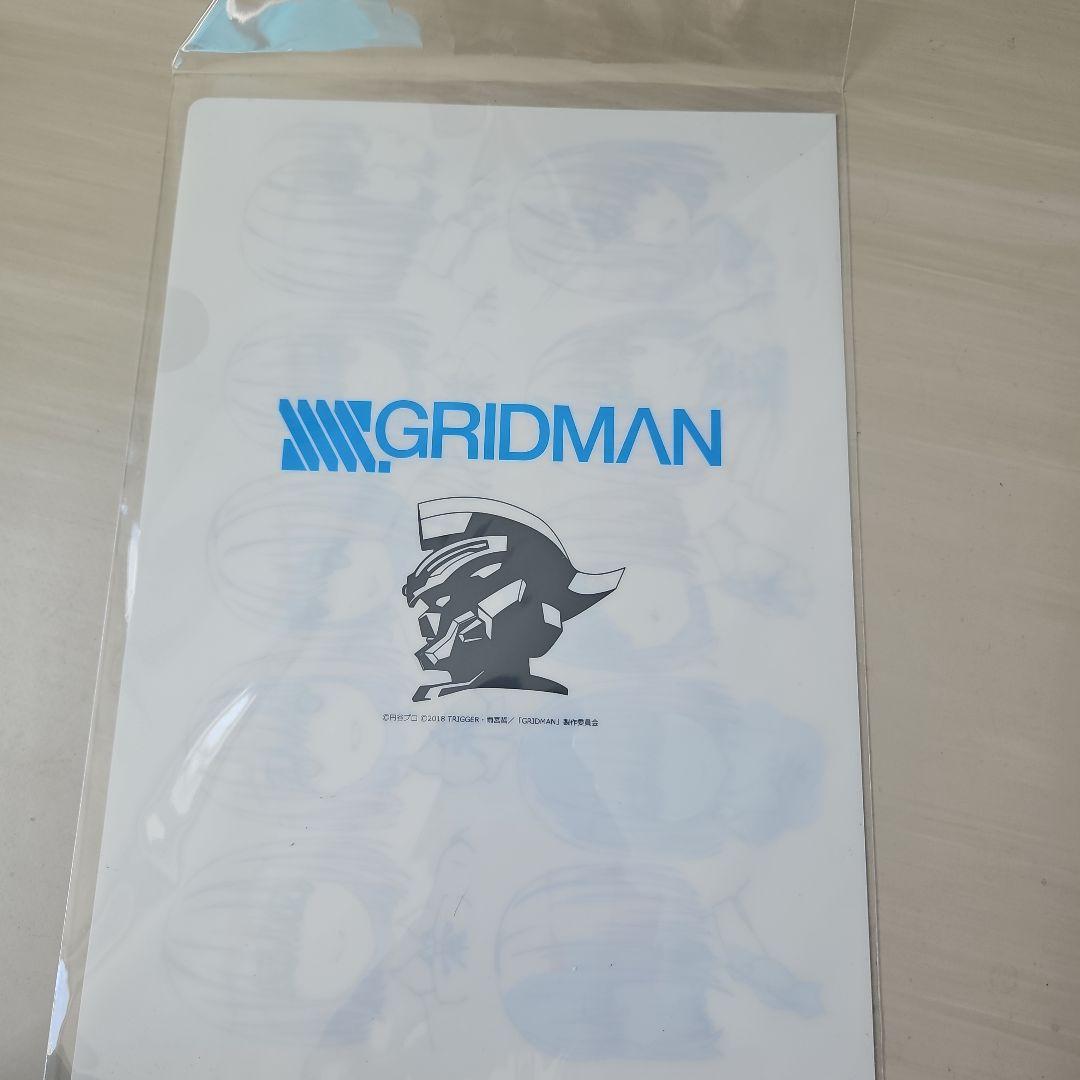 SSSS Gridman グリッドマン 新条アカネ 原画 クリアファイル