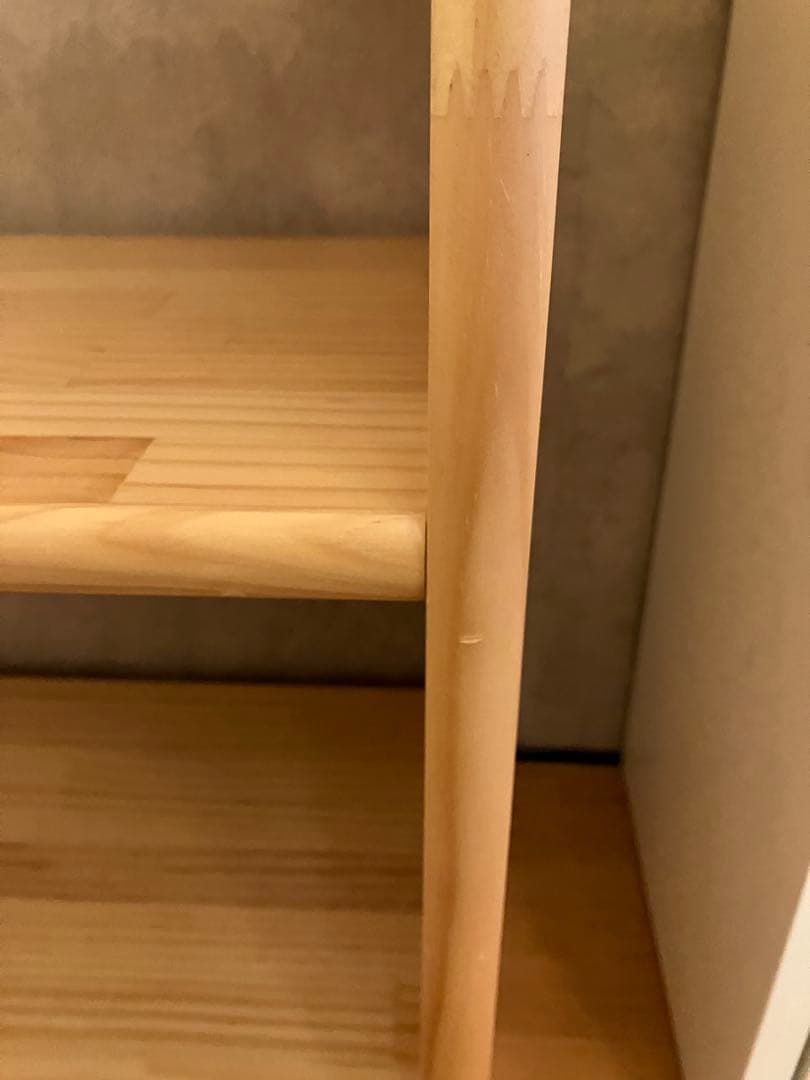 ブロック社　白木棚　小