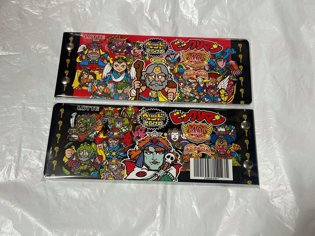 新品未開封 ヘッドだらけのビックリマンチョコ シールホルダーおまけ付き②