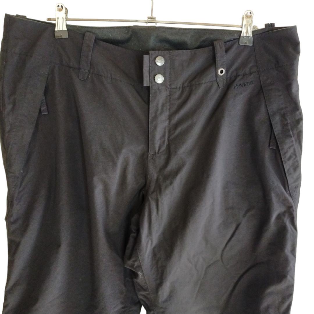 【高機能】US ノースフェイス HYVENT スノーボード パンツ 黒 XL