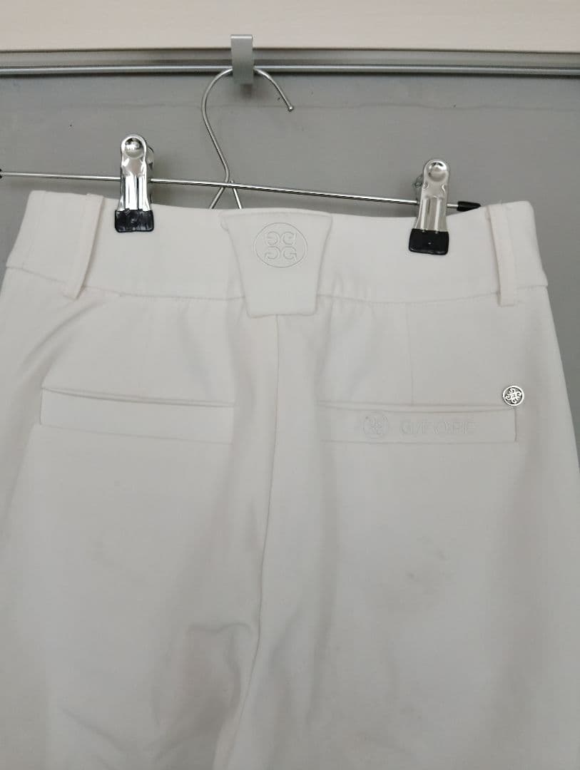 G/FORE ホワイト スリムフィットパンツ