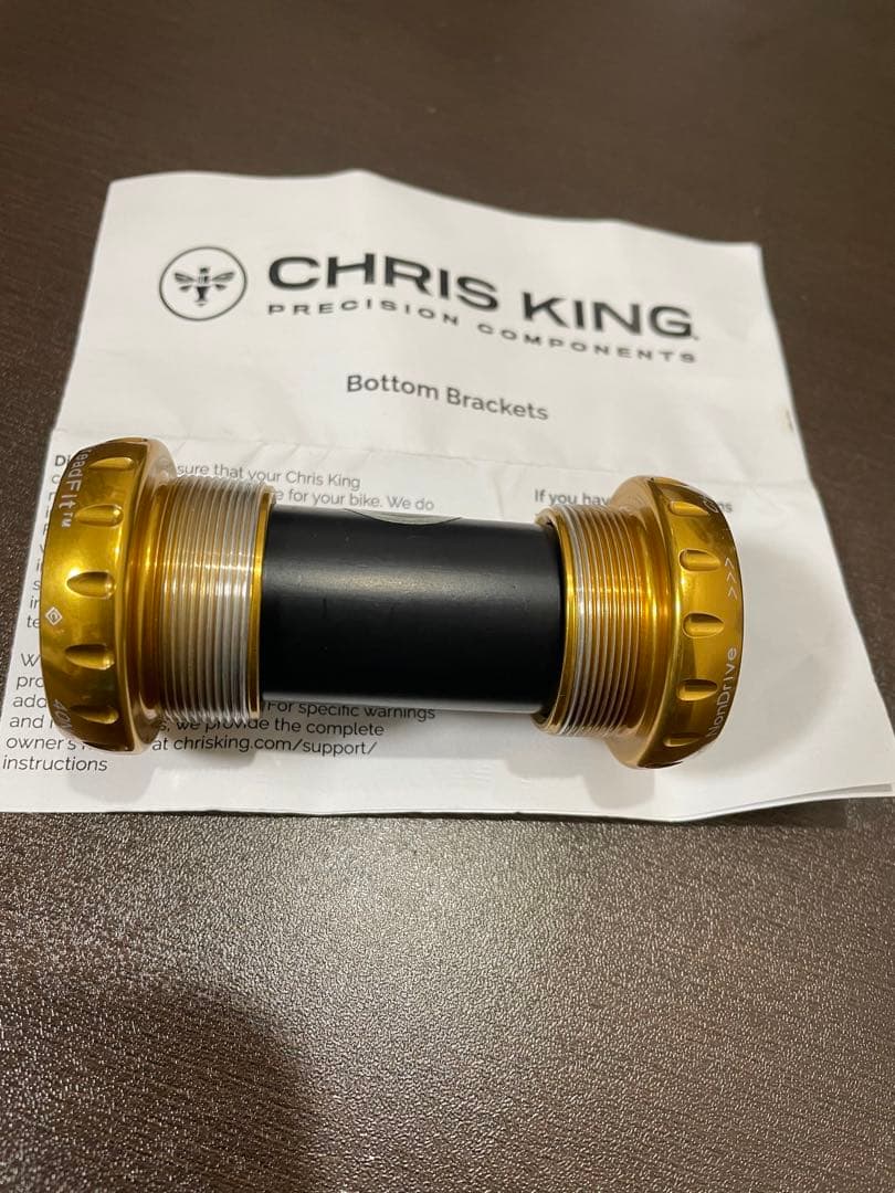 ChrisKing BB THREADFIT 24 GOLD 中古美品