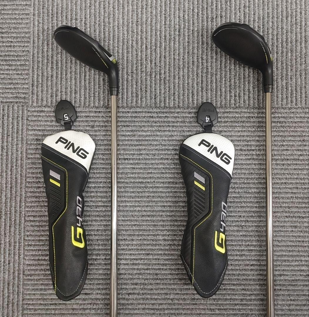 2本セットPING【G430・4H&5H】TOUR CHROME 85S#4#5